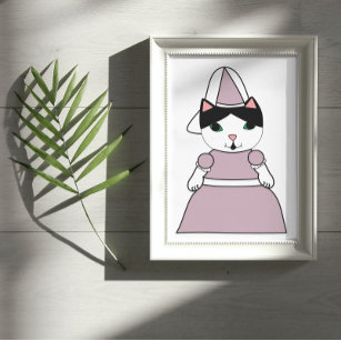 Princess Cat   Cookie and Olivia Poster