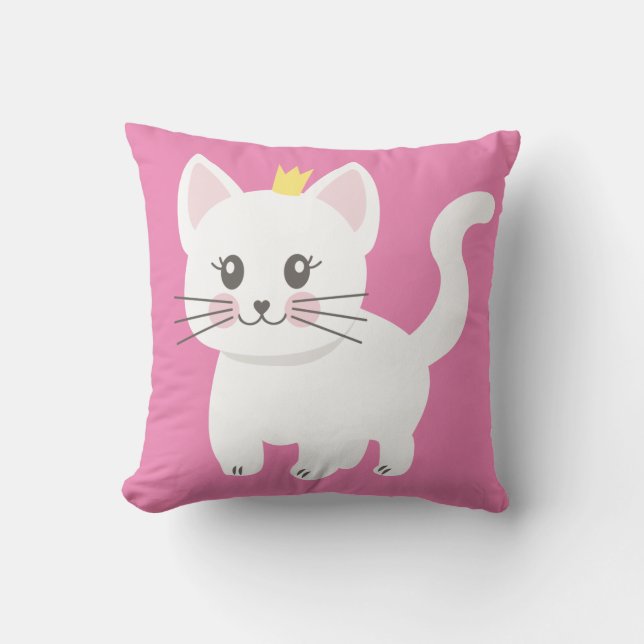 Princess Cat Cushion (Front)
