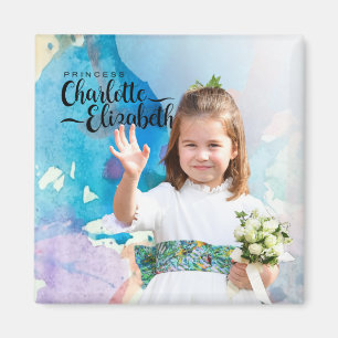 Princess  Charlotte Elizabeth  6th Birthday Magnet