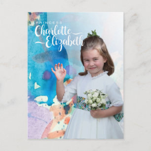 Princess Charlotte Elizabeth 7th Birthday Postcard