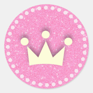 Princess Classic Round Sticker