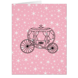 Princess Coach Design in Black and Pink.