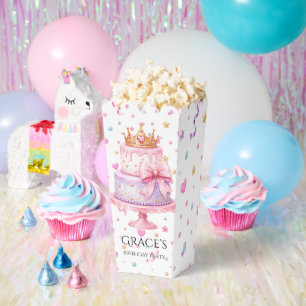 Princess Confetti Birthday Party Favour Box