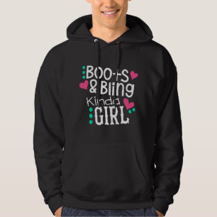 Princess Cowboy Boots Cowgirl Bling Country Wester Hoodie