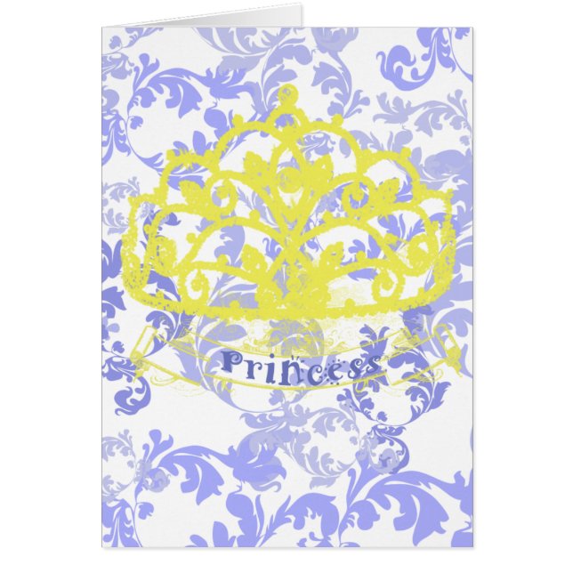 Princess Crown Card (Front)
