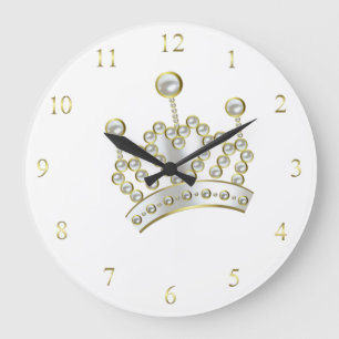 Princess Crown Clock