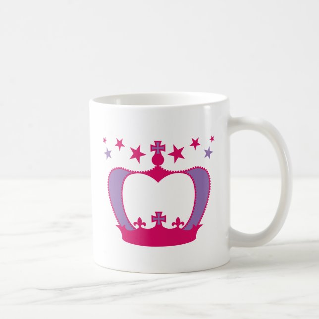 Princess Crown Coffee Mug (Right)