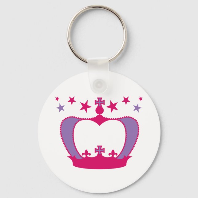 Princess Crown Key Ring (Front)