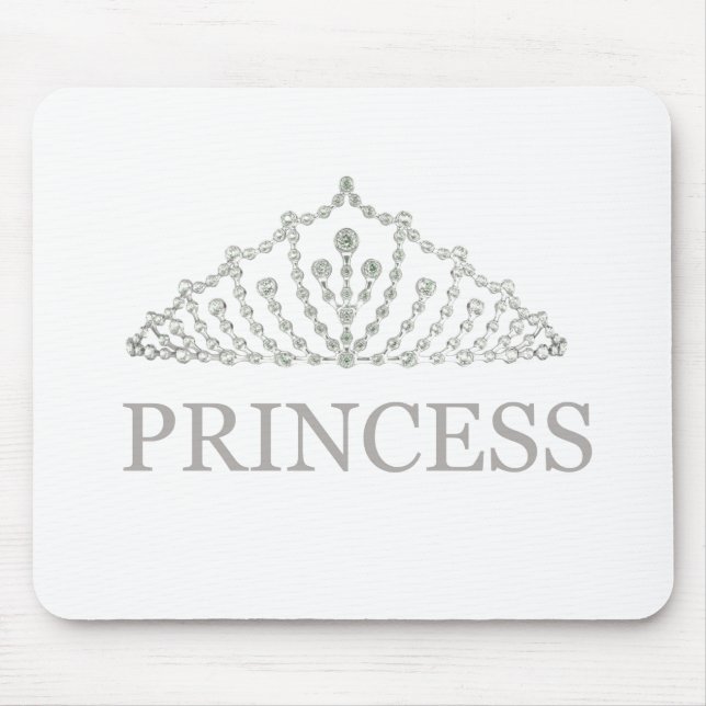 Princess Crown Mouse Pad (Front)