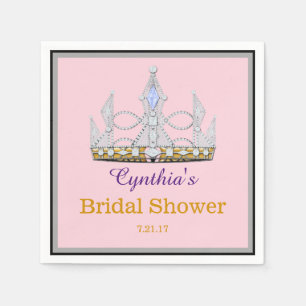 Princess Crown Party Napkin