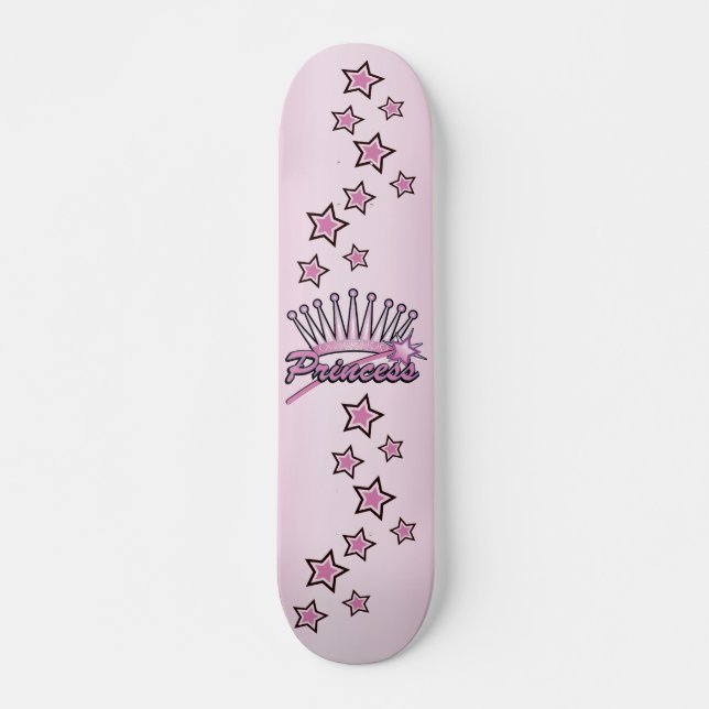 Princess Crown Skateboard (Front)