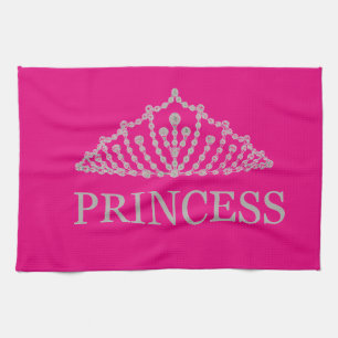 Princess Crown Tea Towel