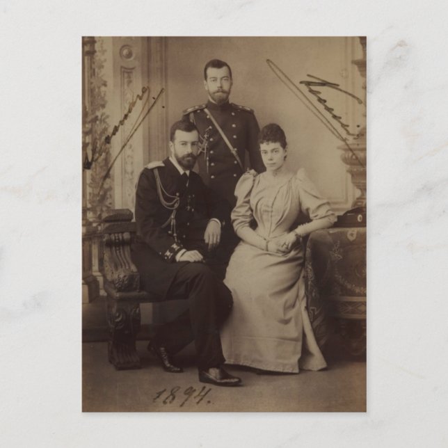 PRINCESS DAGMAR of Denmark & SONS #087 Postcard (Front)