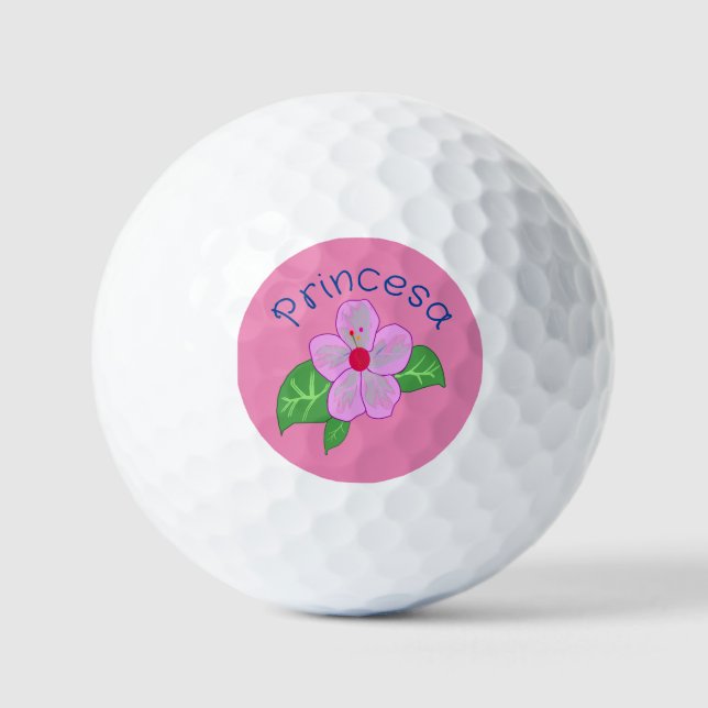 Princess design  golf balls (Front)