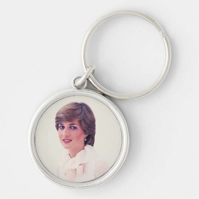 Princess Diana 1980 Key Ring (Front)