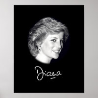 Princess Diana autograph