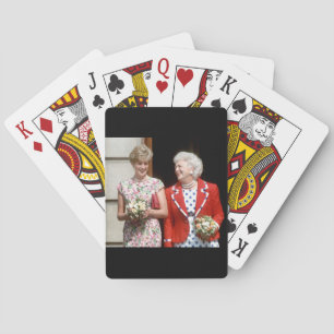 Princess Diana-Barbara Bush Playing Cards