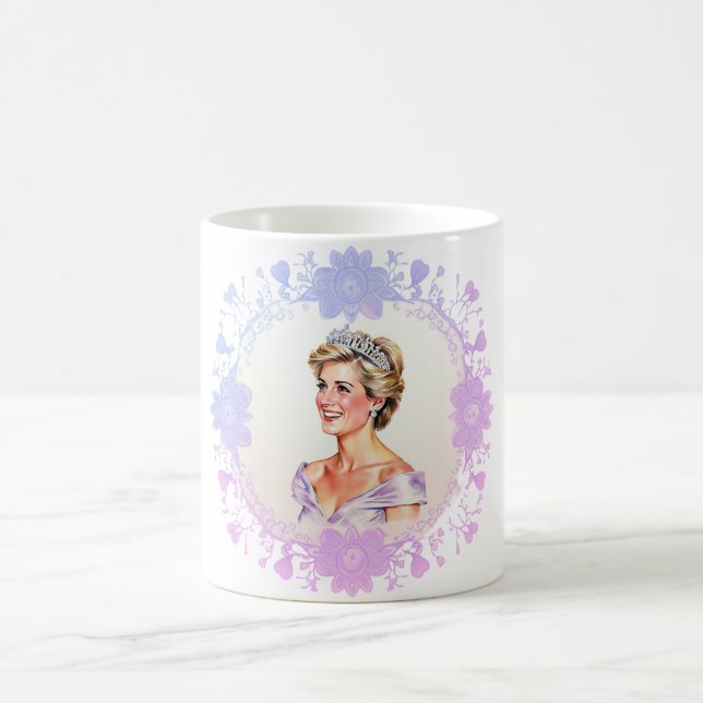 Princess Diana of England, Princess of Wales Coffee Mug (Center)