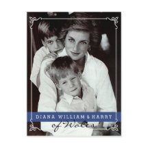 Princess Diana of Wales Will and Harry