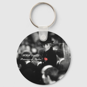 Princess Diana - Poppy Key Ring