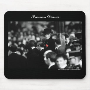 Princess Diana - Poppy Mouse Pad