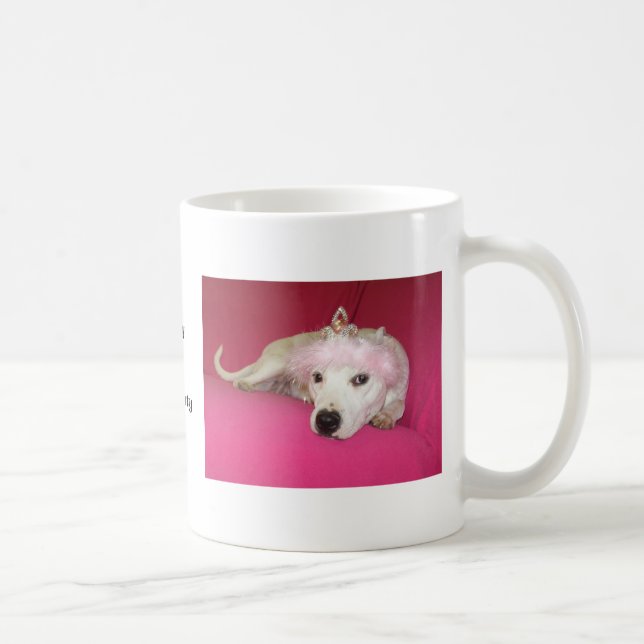 Princess Dog Lucy Coffee Mug (Right)