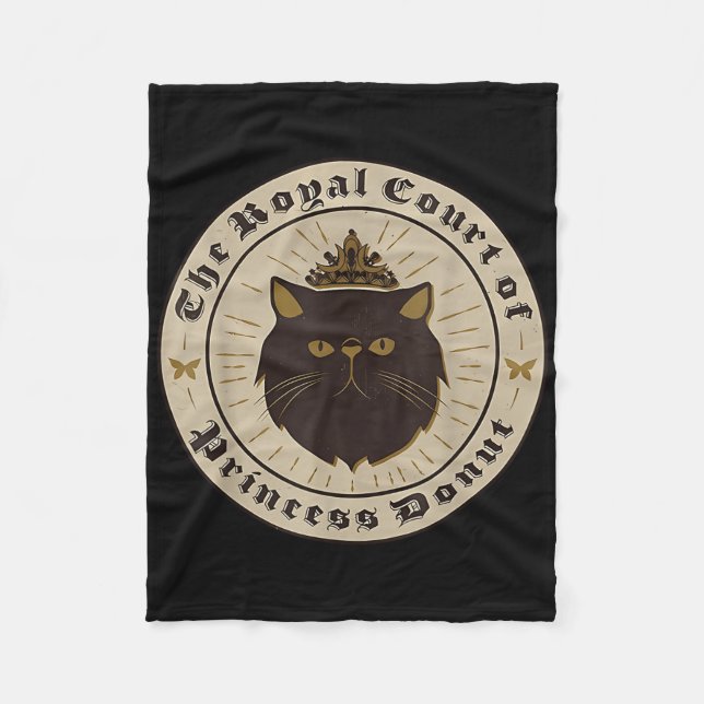 Princess Doughnut Mongo Edition Dungeon Crawler Ca Fleece Blanket (Front)