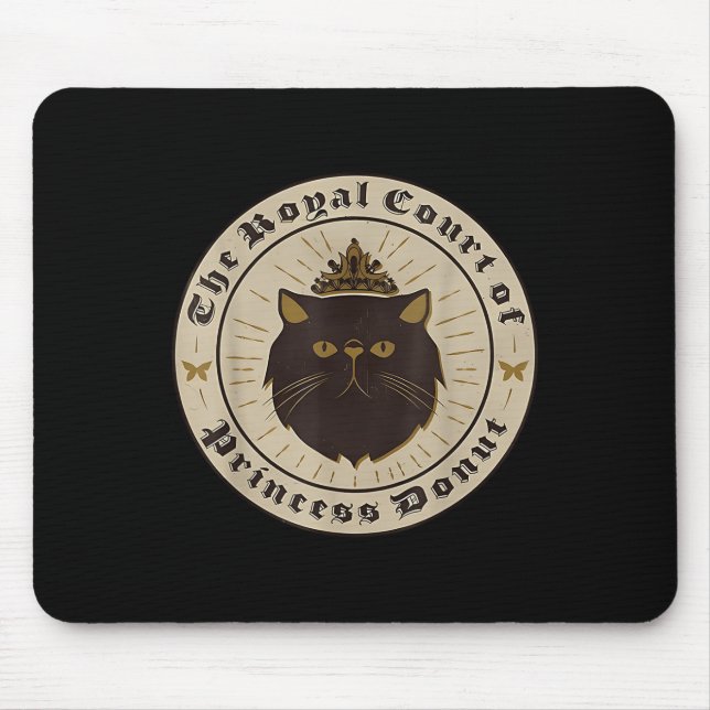 Princess Doughnut Mongo Edition Dungeon Crawler Ca Mouse Pad (Front)