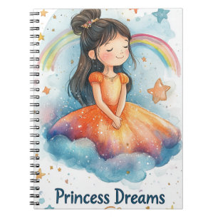 Princess Dreams Watercolor Journal – Magical 