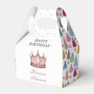 Princess Dresses Fairytale Little Girl Birthday Favour Box