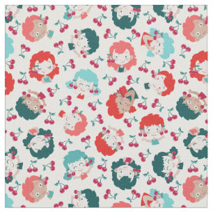 Princess earrings fabric