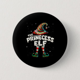 Princess Elf Family Matching Group Christmas Girls 6 Cm Round Badge