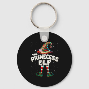 Princess Elf Family Matching Group Christmas Girls Key Ring