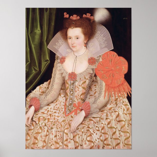Princess Elizabeth, daughter of James I, 1612 Poster (Front)