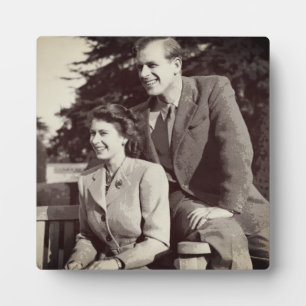 Princess Elizabeth II Prince Philip Plaque