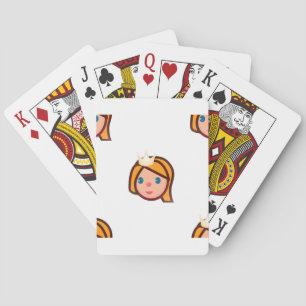 princess emoji playing cards