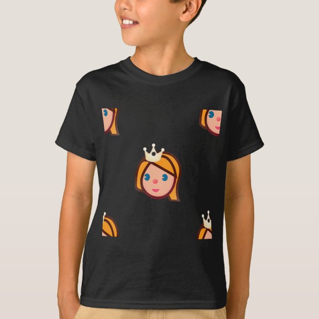 princess emoji T-Shirt (Front)