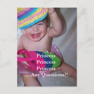 princess facts Card