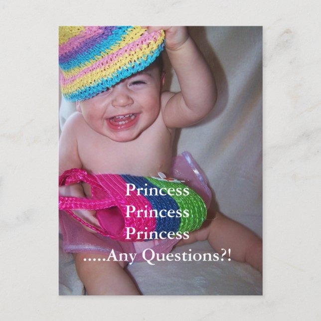 princess facts Card (Front)