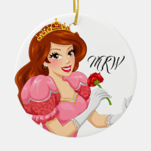 Princess / Fairytale Ceramic Ornament