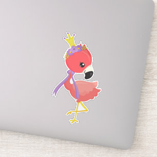 Princess Flamingo, Cute Flamingo, Flowers, Crown