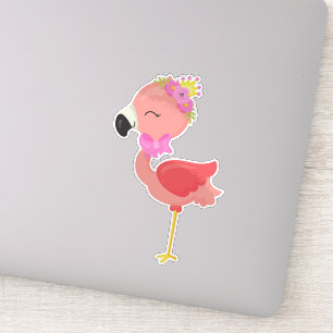 Princess Flamingo, Flowers, Cute Flamingo, Crown