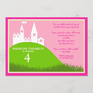 Princess for a Day Invitation