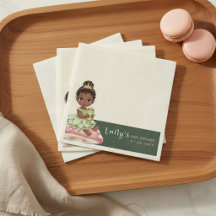 Princess Frog Baby Shower Napkins