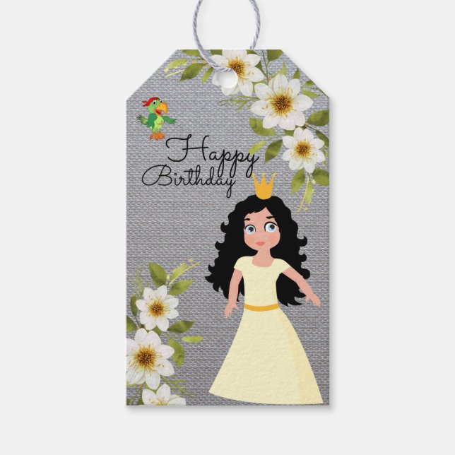 Princess  gift tags (Front)