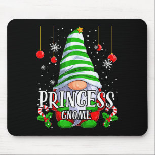Princess Gnome Christmas Pajamas Matching Family G Mouse Pad