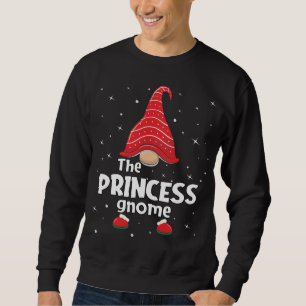 Princess Gnome Family Matching Christmas Funny Paj Sweatshirt