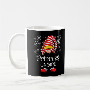 Princess Gnome Girls Kids Funny Christmas Matching Coffee Mug