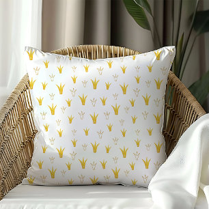 Princess Gold Crown Cushion