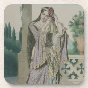 Princess Helen, engraved by the Thierry Brothers, Coaster
